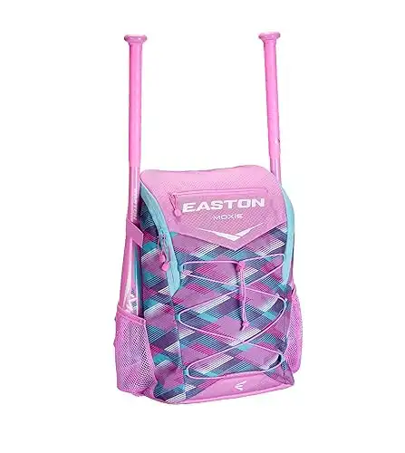 Easton | MOXIE Backpack Equipment Bag | Baseball / Softball | T-Ball / Rec / Travel | Multiple Styles